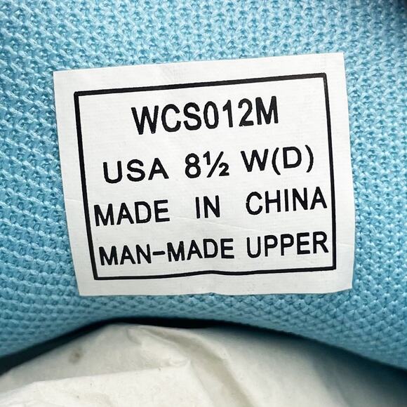 Propet Womens Washable Walker Evolution Sneaker US 8.5 Wide EU 39 Blue Pink NIB - Picture 12 of 12